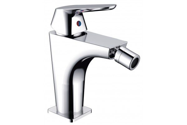Single lever bidet mixer