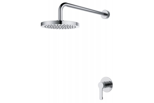 Wall-mounted shower mixer